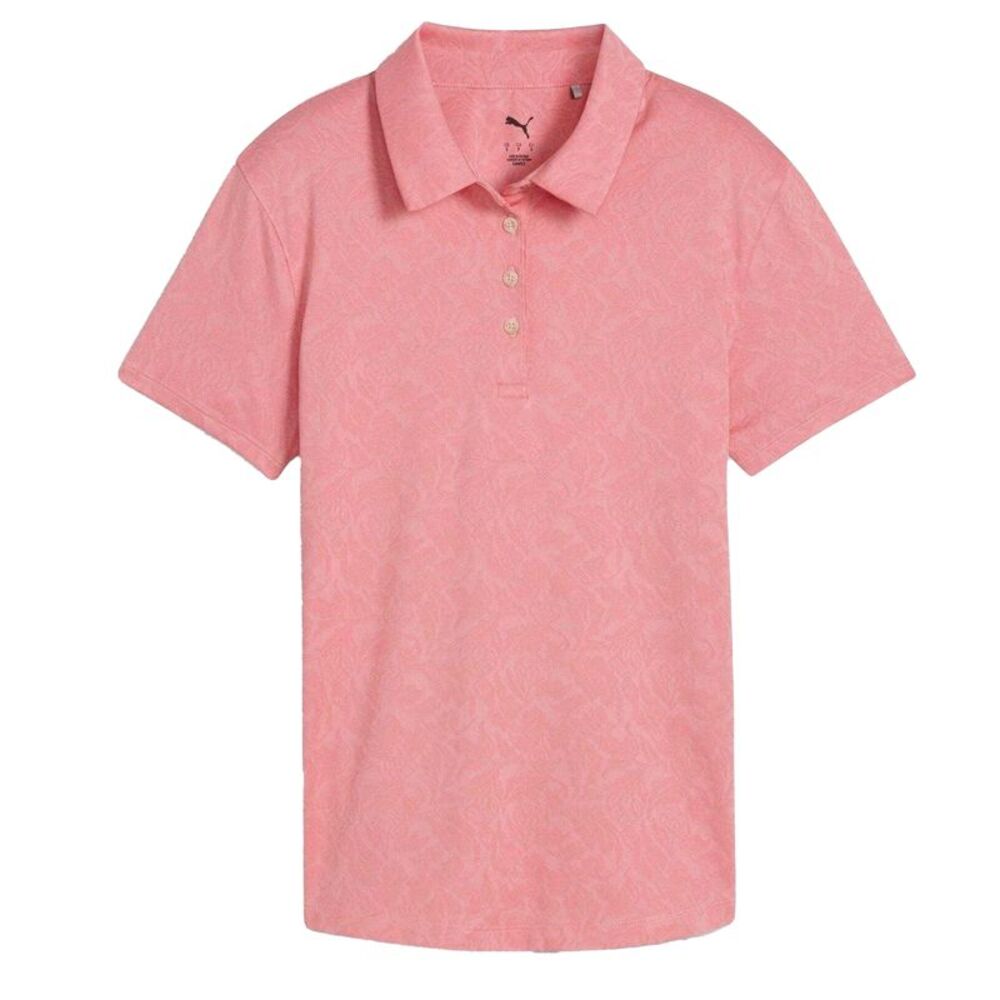 Puma Womens/Ladies Mattr Lianas Tailored Polo Shirt / Peach